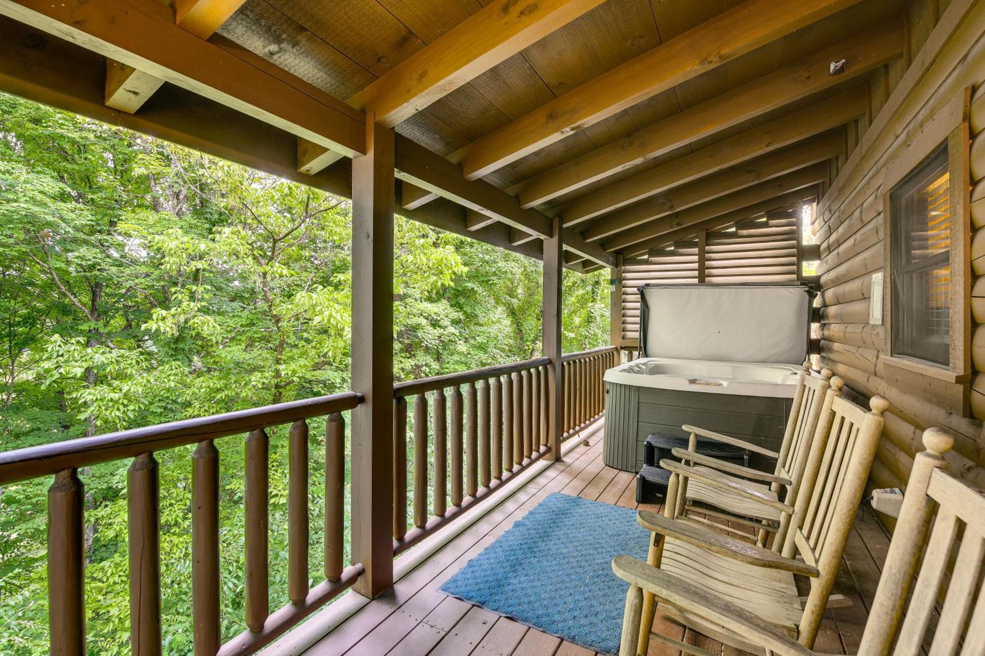 Pigeon Forge Cabin Premier Location And Hot Tub Extérieur photo